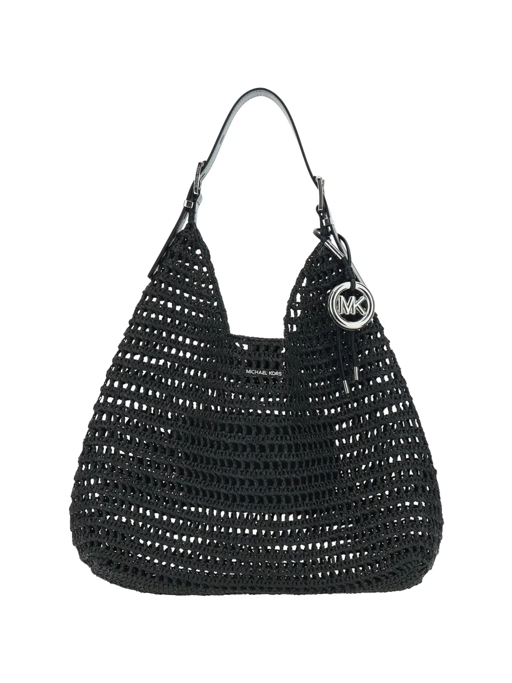 

Сумка на плечо с подвеской-логотипом Michael Michael Kors, черный