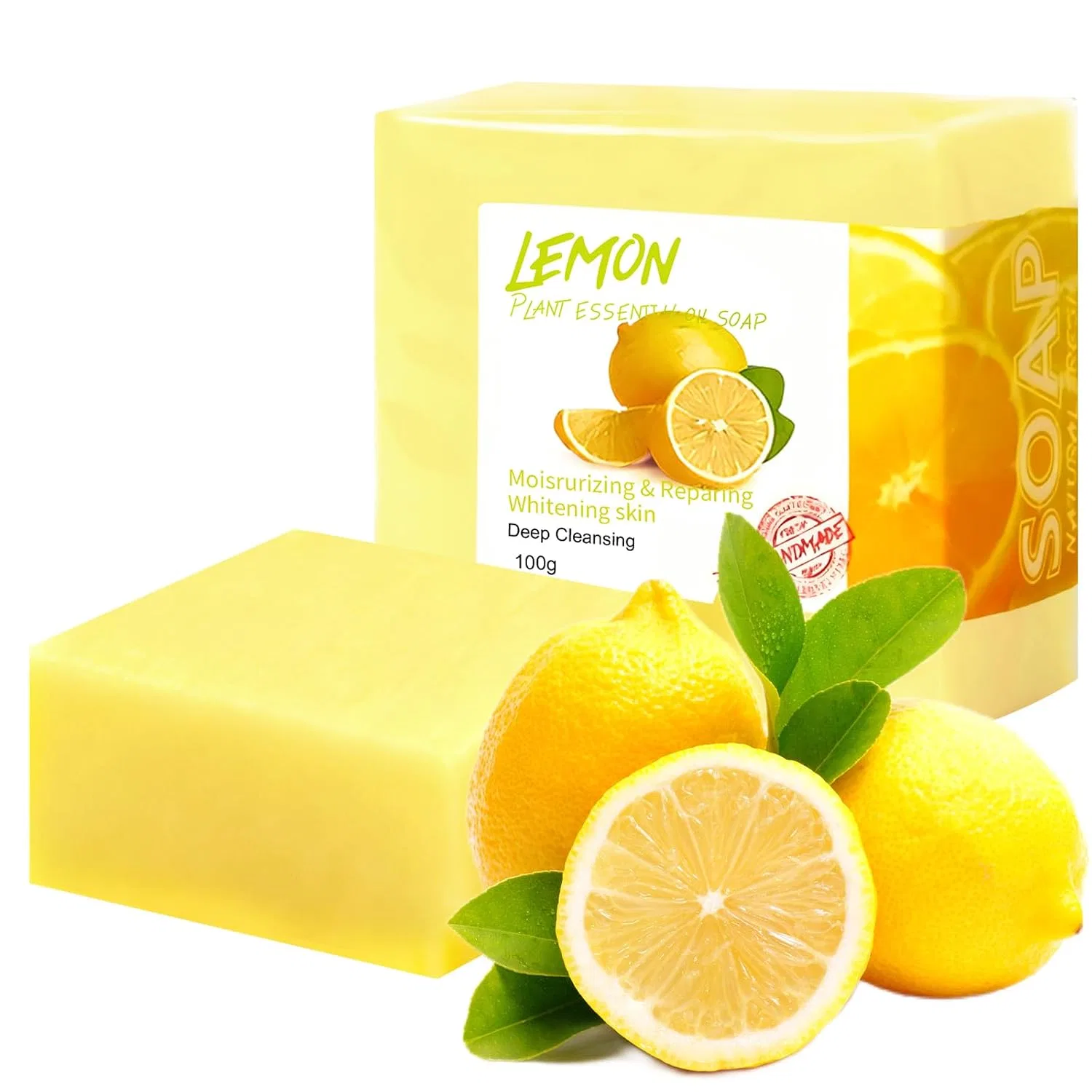Мыло твердое Lemon Soap, LOPHE, 100 г, Lemon soap 100g