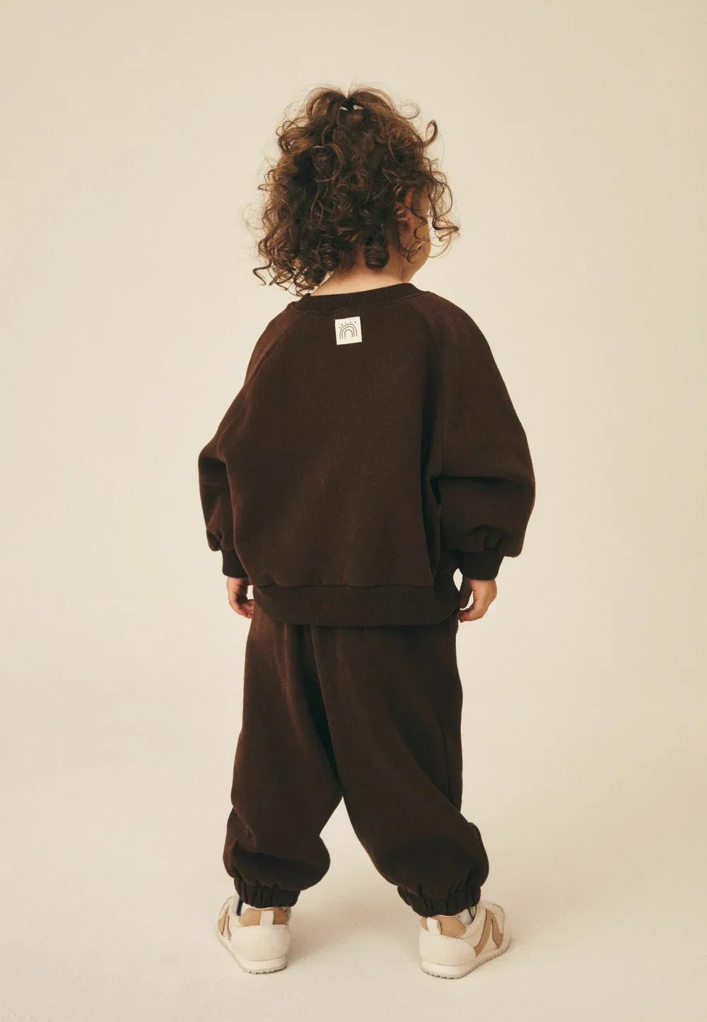 Толстовка с круглым вырезом, стандартного кроя Next, Chocolate Brown — фото 3