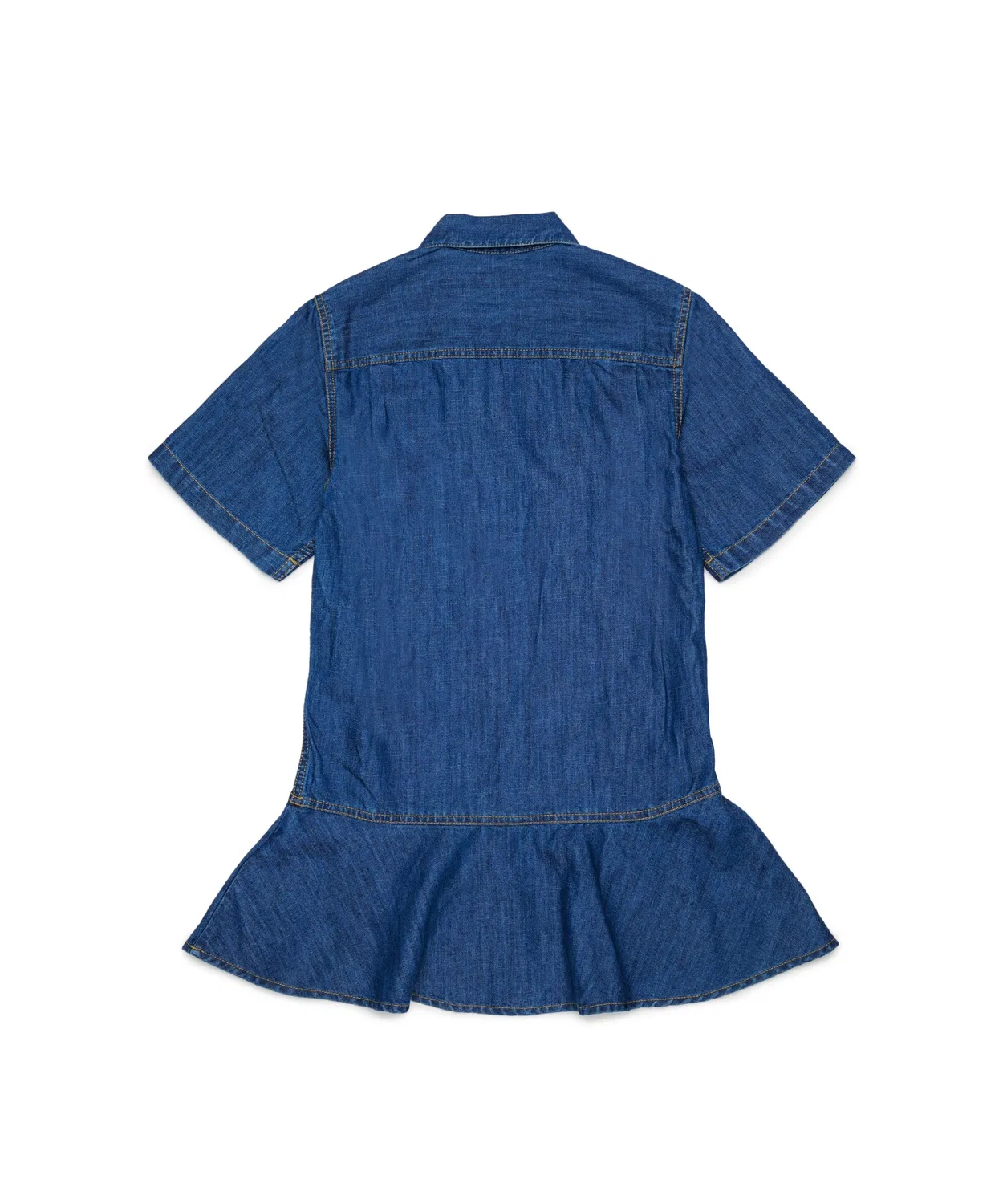 Детское джинсовое платье с коротким рукавом DARYL DIESEL, Indigo Blue — фото 2