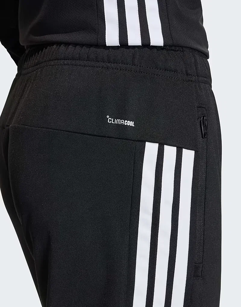 Спортивная одежда Adidas Performance Workout Essentials: трикотажные брюки с тремя полосками, черно-белый — фото 3