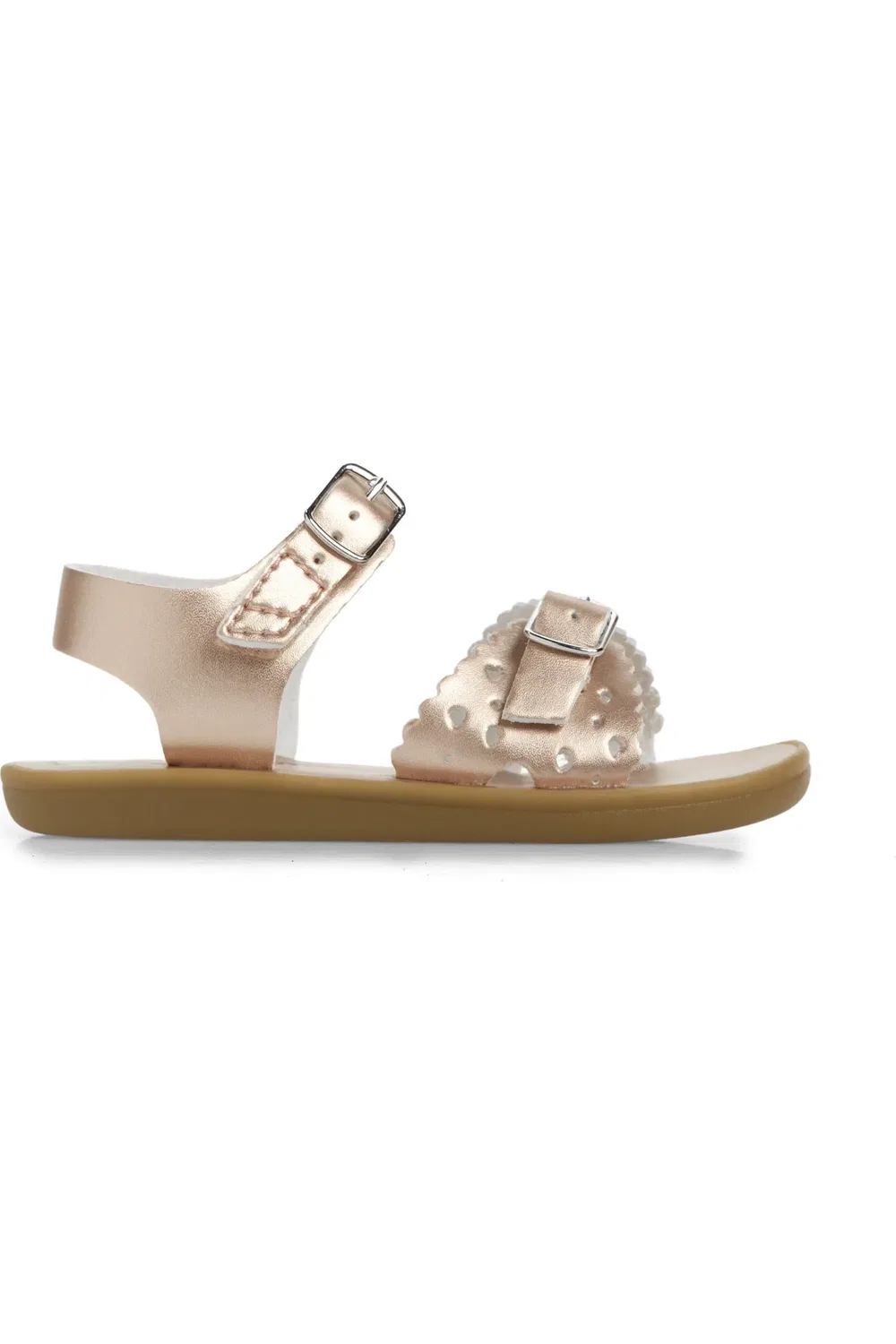 Сандалии детские водонепроницаемые Eco-Ariel Footmates, Rose Gold Micro — фото 3