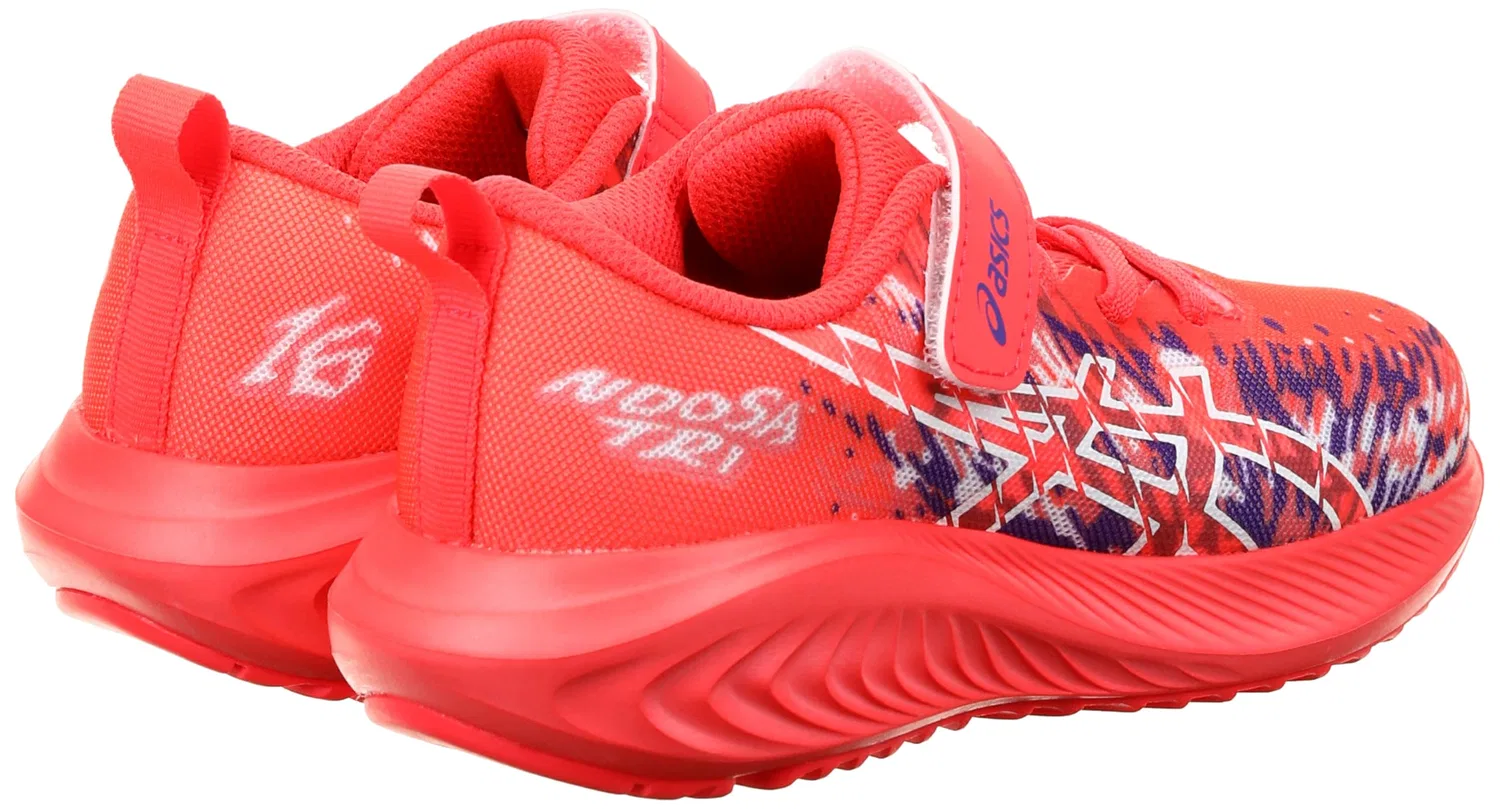 Детские кроссовки для мальчиков с принтом Gel-noosa Tri 16 PS ASICS, Flash Red White — фото 4