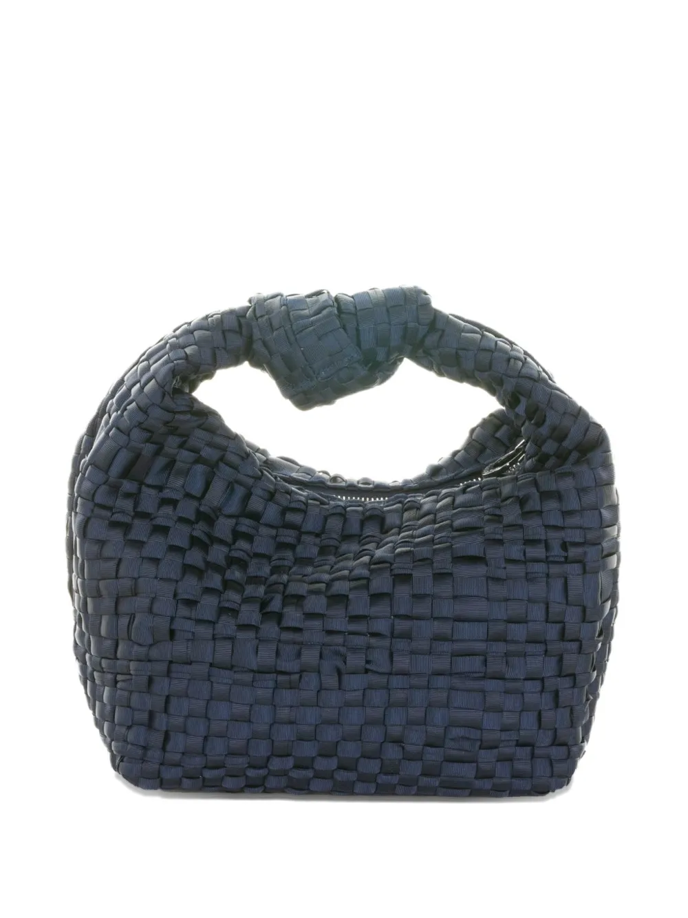 

Мини-сумка Datolite с плетеной текстурой на плечо Maria La Rosa, синий