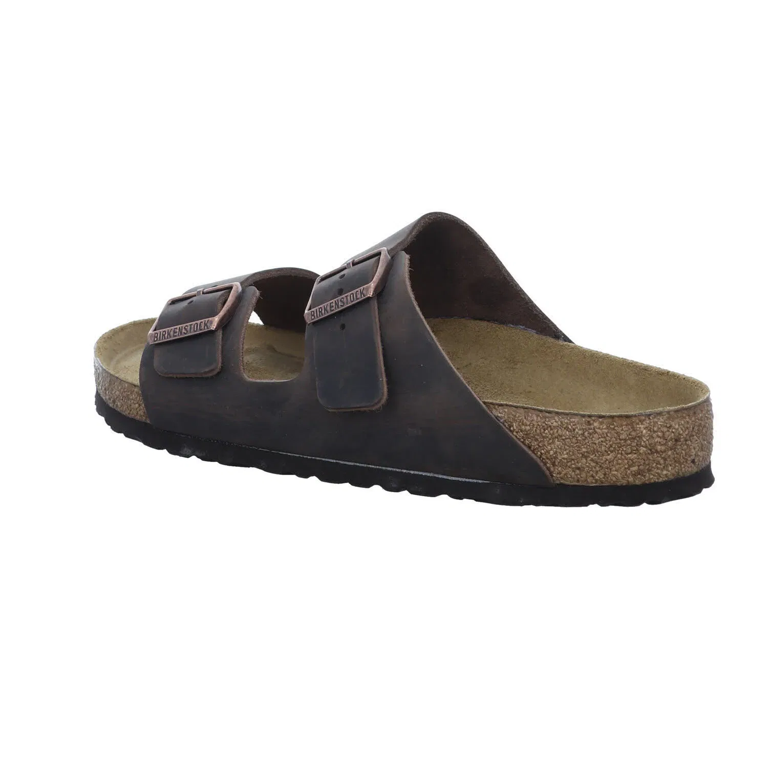 Домашние тапочки из нубука Birkenstock, коричневый — фото 3