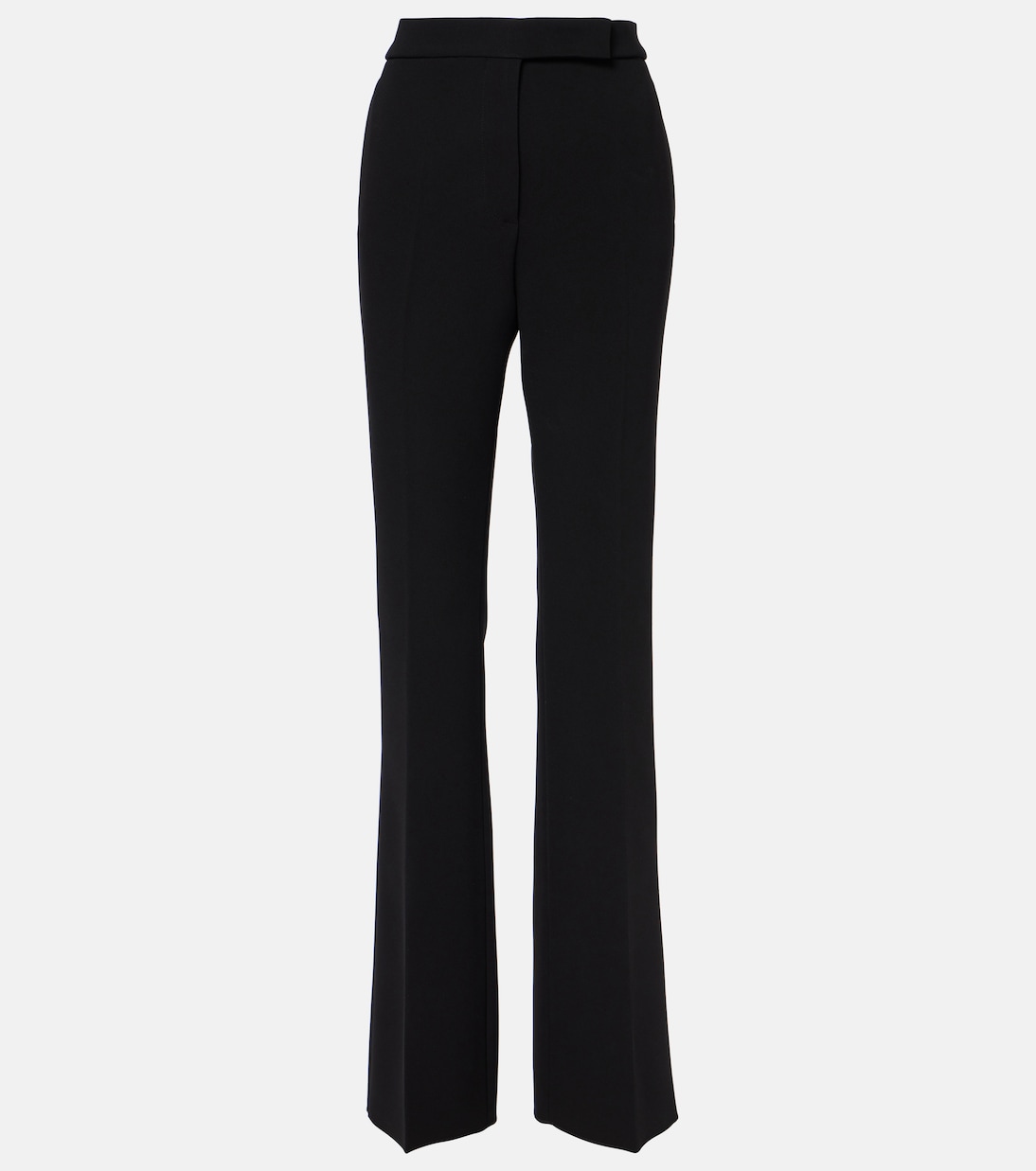 

Расклешенные брюки из соболя Elisir Max Mara, Nero