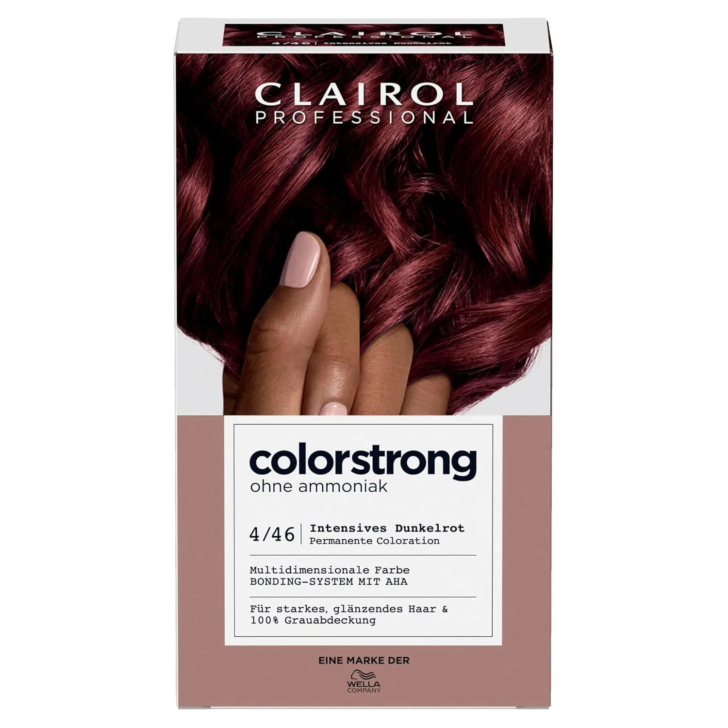 Стойкая краска для волос «Colorstrong» 4/46 от CLAIROL Professional Clairol