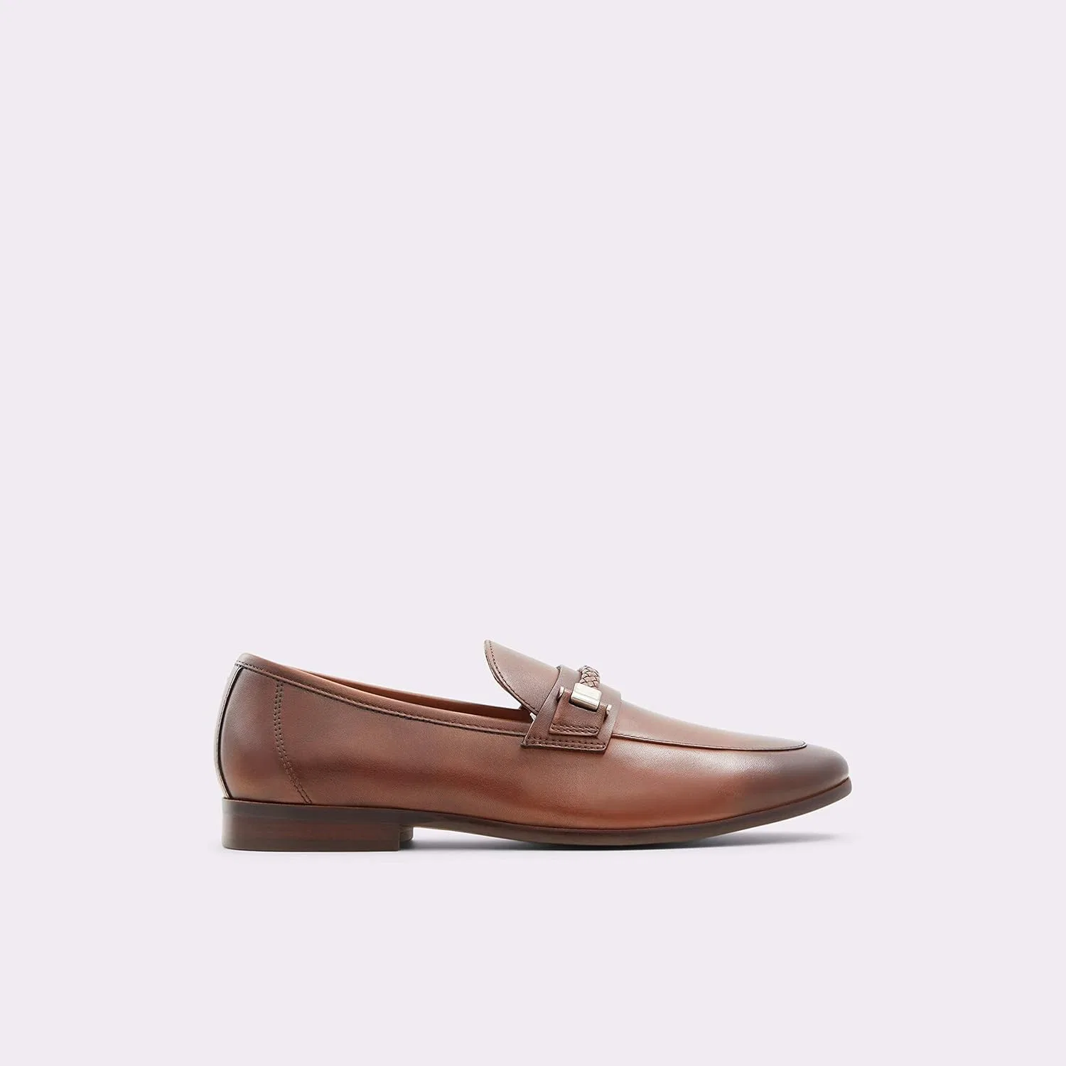Туфли лоферы ALDO Hattemseflex, коньяк — фото 4