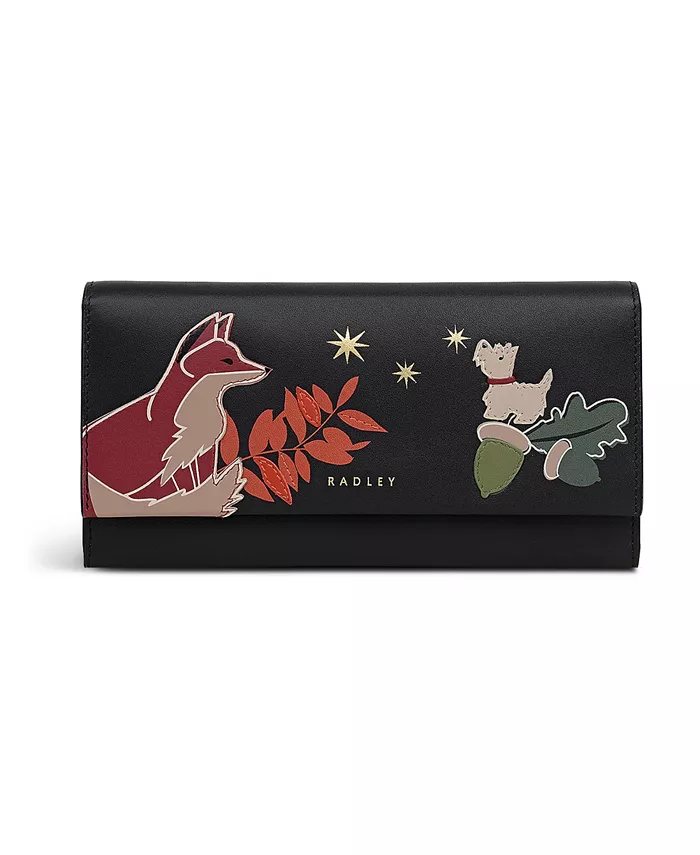 

Мимолетный лоскуток с лисой на кошельке Radley London