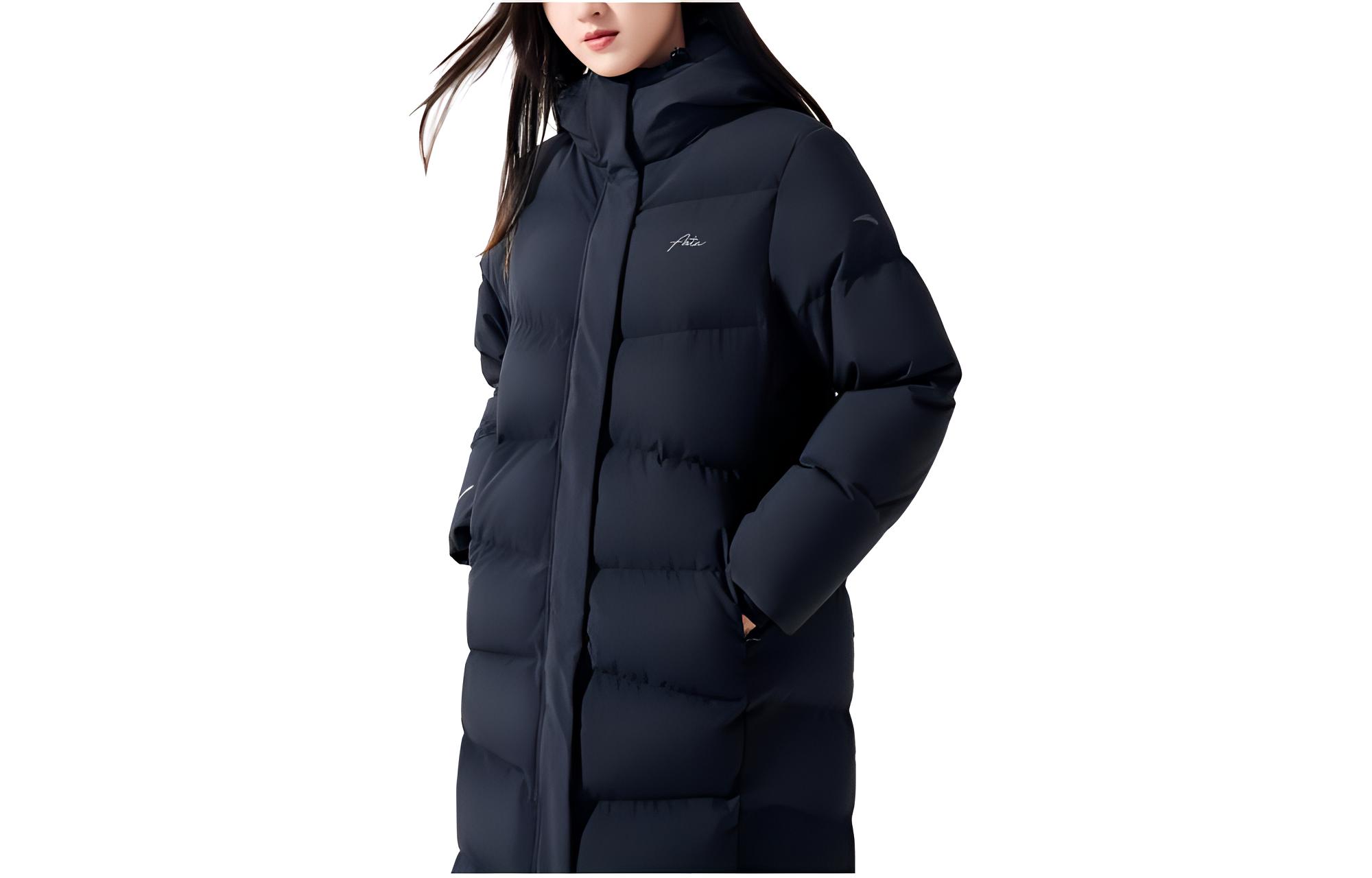 

ANTA Женская пуховая куртка базового черного цвета, Basic Black