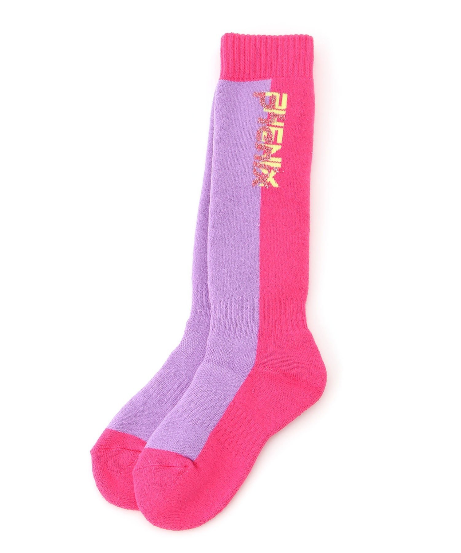 Носки Fancy Color Junior Socks Kids/Ski/Socks Phenix, MAGENTA — фото 2