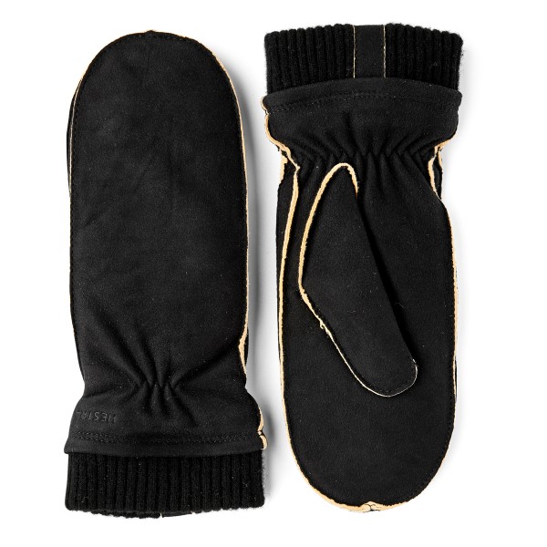 

Женские замшевые варежки Nora - перчатки Hestra, черный