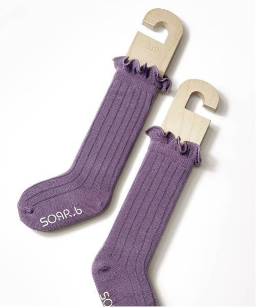 Высокие носки Рози Rora, Purple