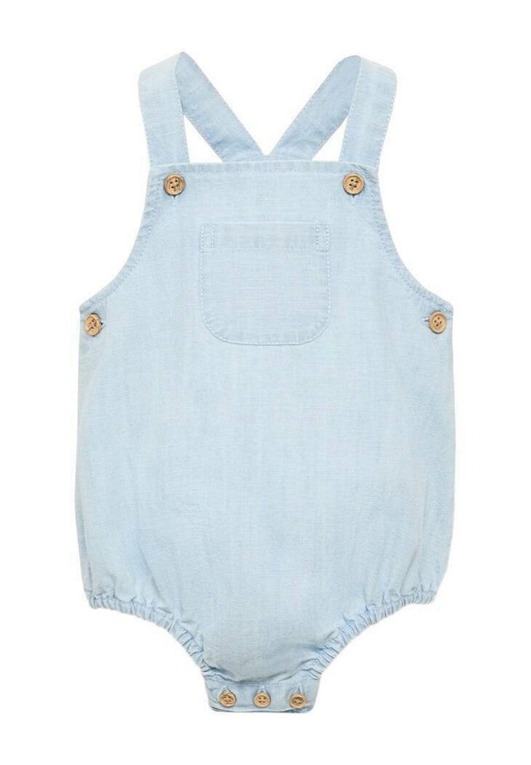 

Боди ROMPER Mango Kids, светло-голубой