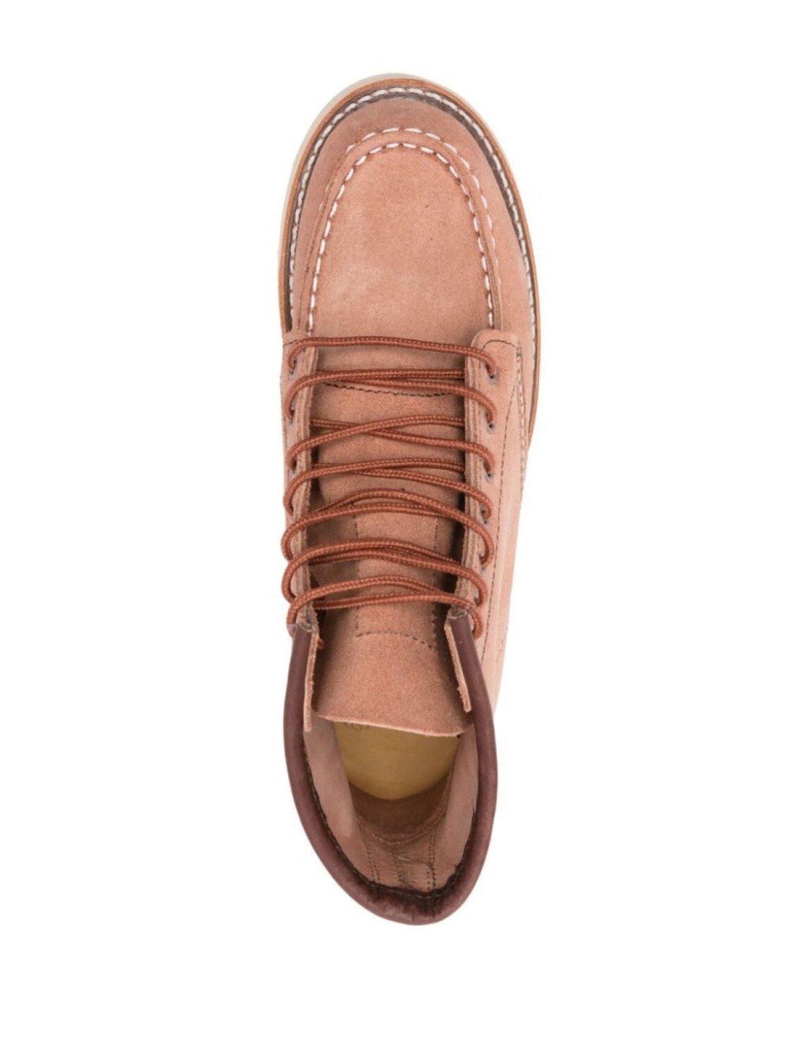 Red Wing ботинки Classic Moc, розовый — фото 4