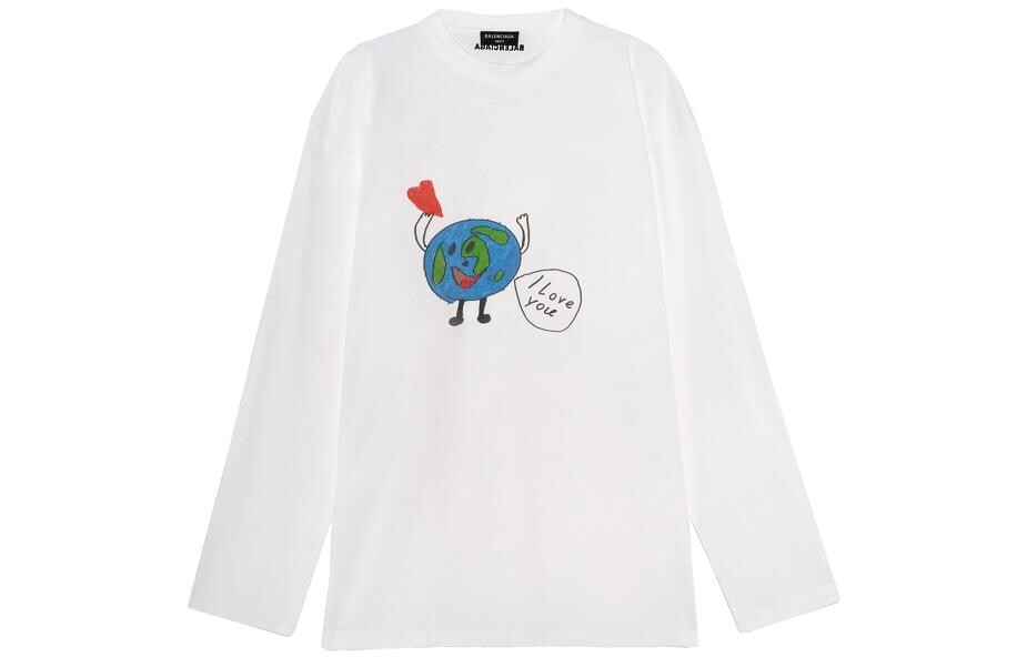 

Футболка женская белая Balenciaga