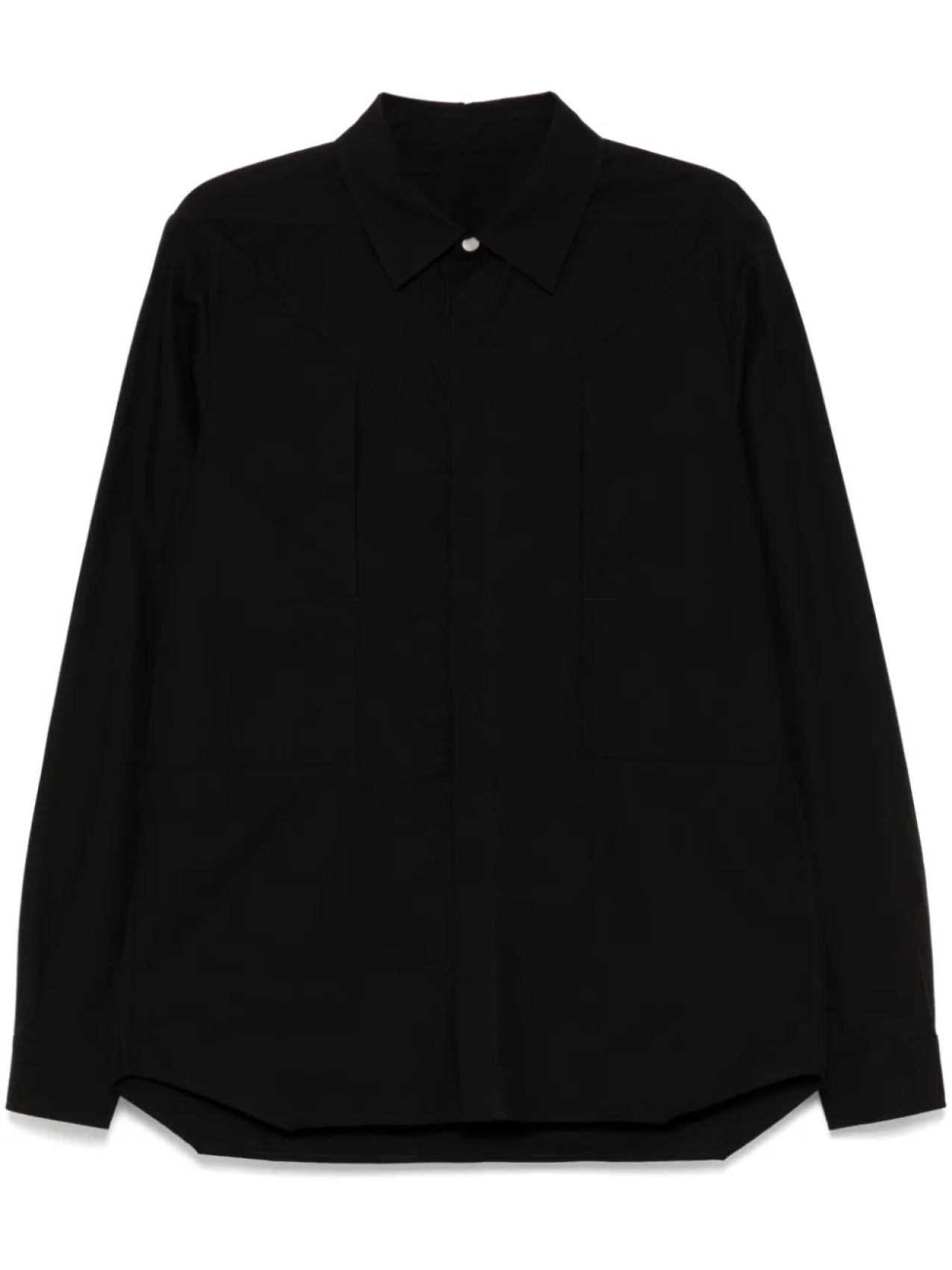 

Рубашка Рика Оуэнса с противотуманным карманом Rick Owens, черный