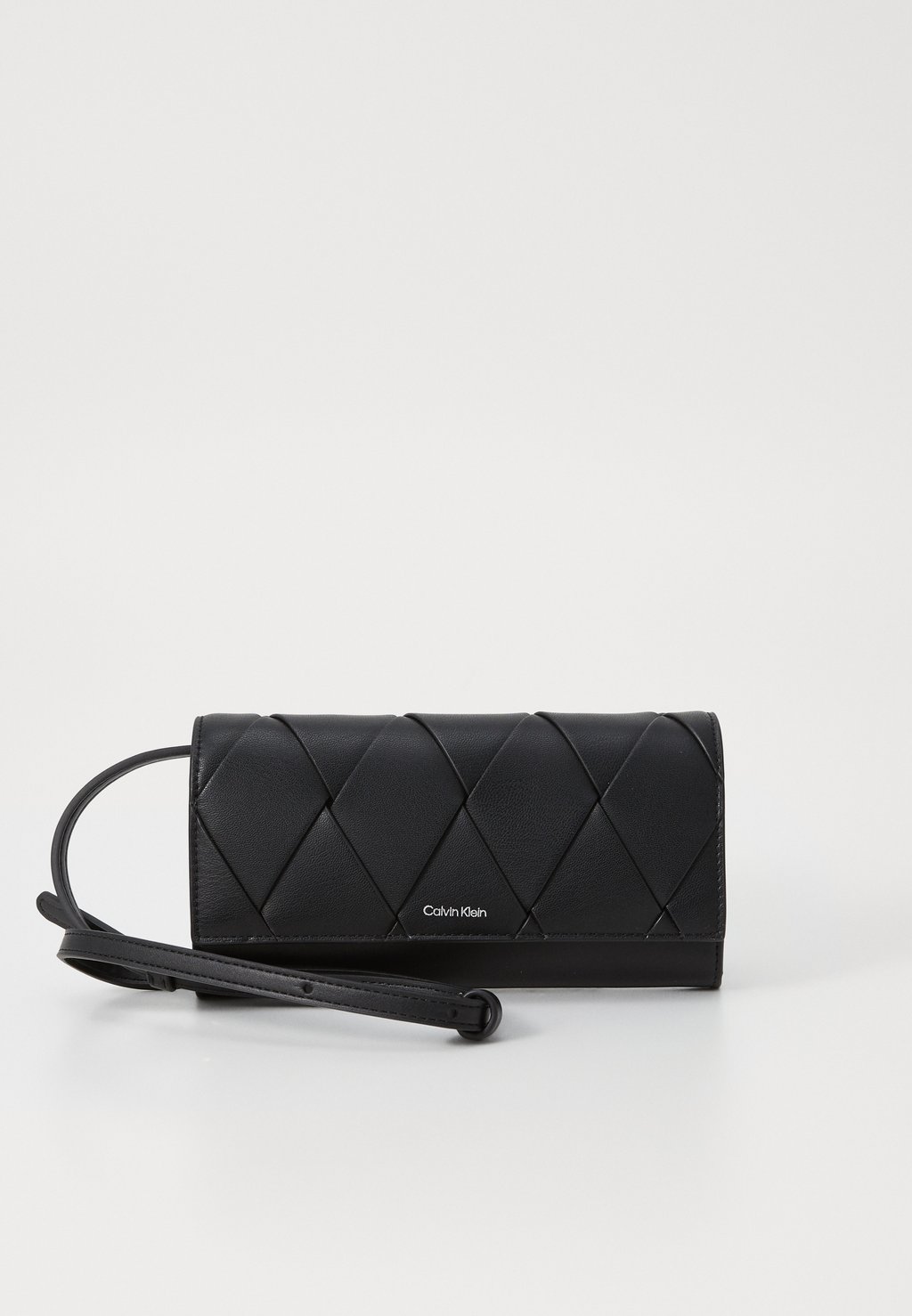 

Кошелек WOVEN CONVERTIBLE WALLET BAG Calvin Klein, черный