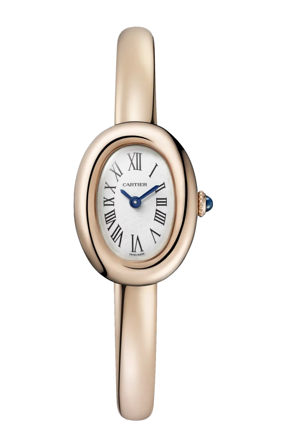 

Часы baignoire de modello mini Cartier