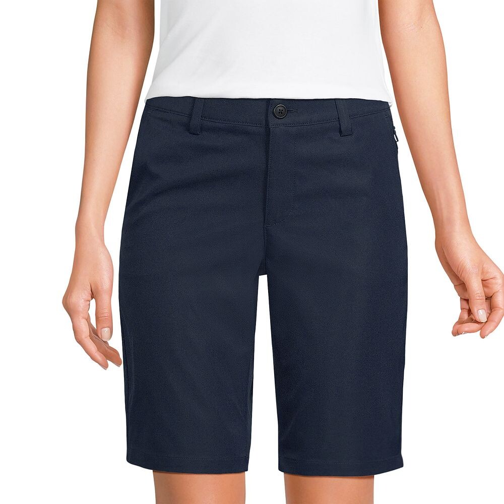 

Женские шорты чинос Lands End Performance Lands' End, цвет Classic Navy