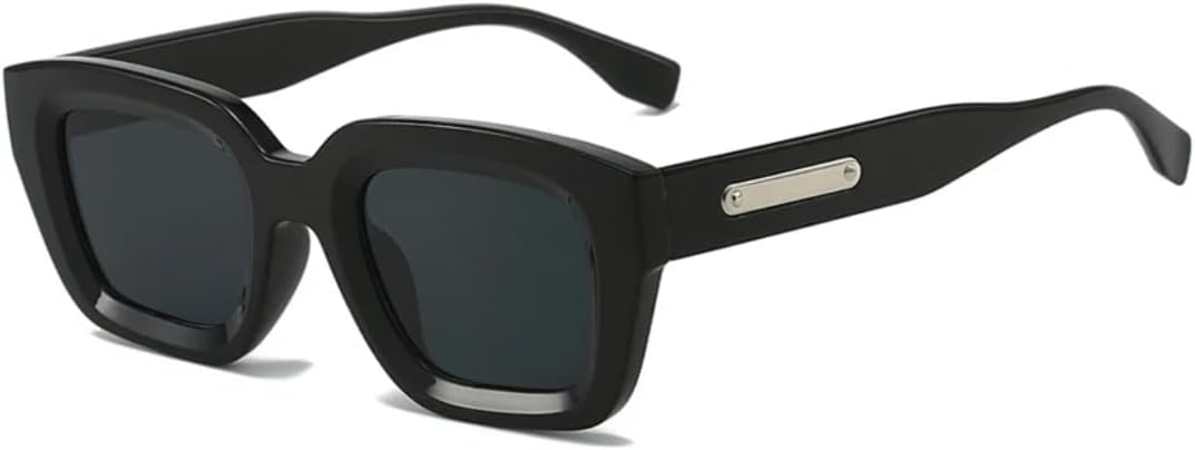 

Солнцезащитные очки с защитой UV400 | Компактная легкая оправа, цветные линзы | Для женщин и мужчин, для занятий спортом на открытом воздухе и вождения DSVIGF, Black Gray