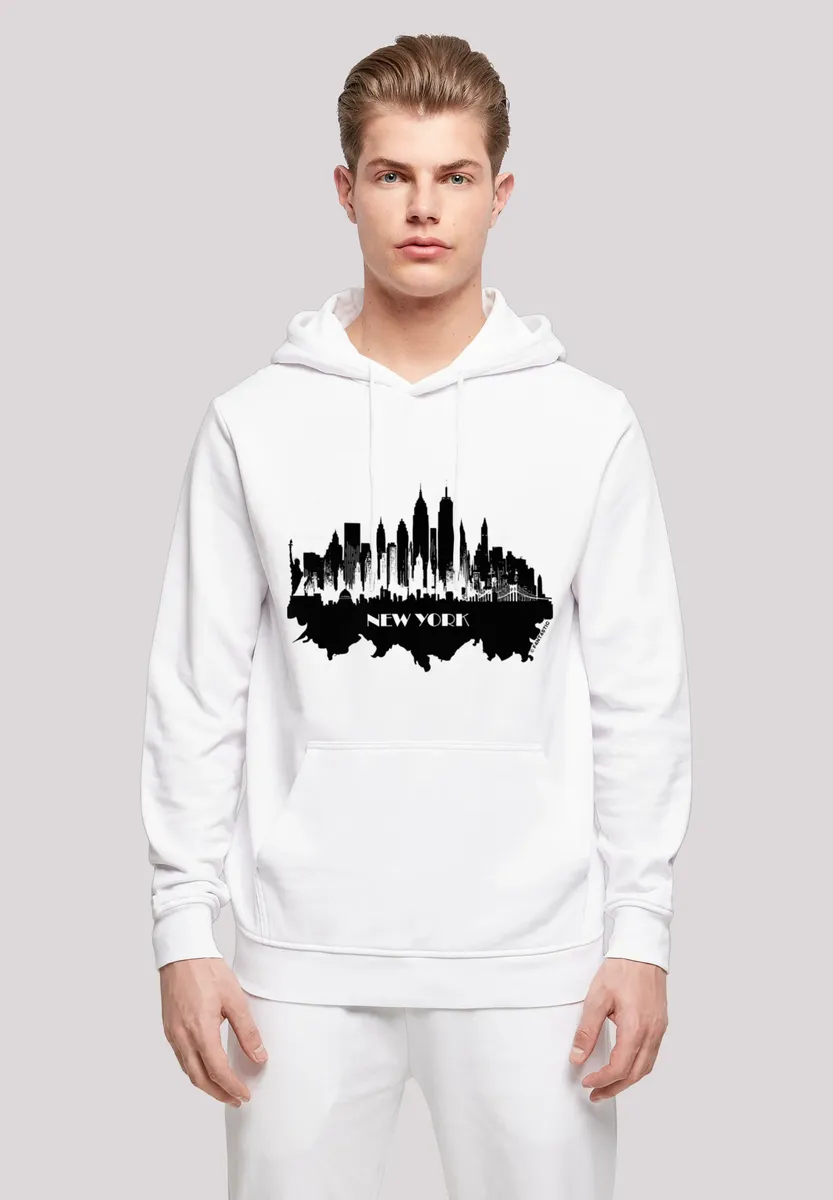 

Толстовка F4NT4STIC "Cities Collection - New York skyline", принт, белый