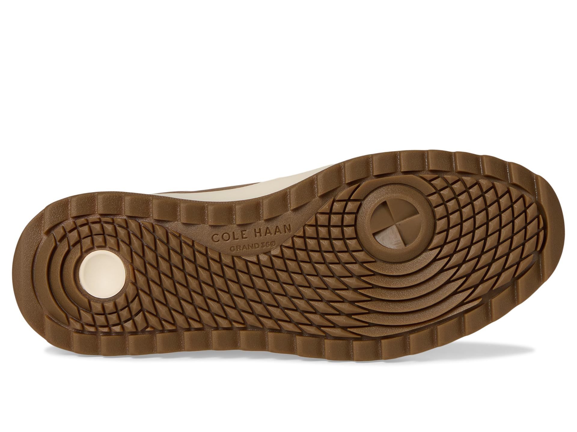 Кроссовки Cole Haan Grandpro Crossover Golf, цвет Irish Coffee Nubuck/Ivory Waterproof — фото 3