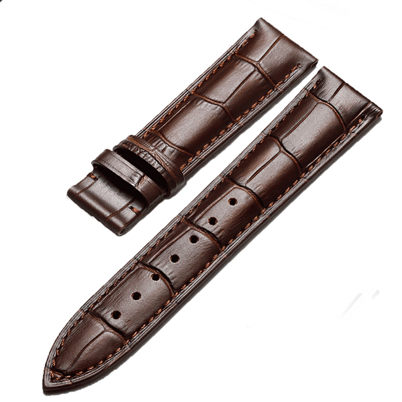 

ZHISHENG Часы Strap Omega Casio Seiko DW Tissot Omega Compatibility Genuine Leather Material 12~24mm