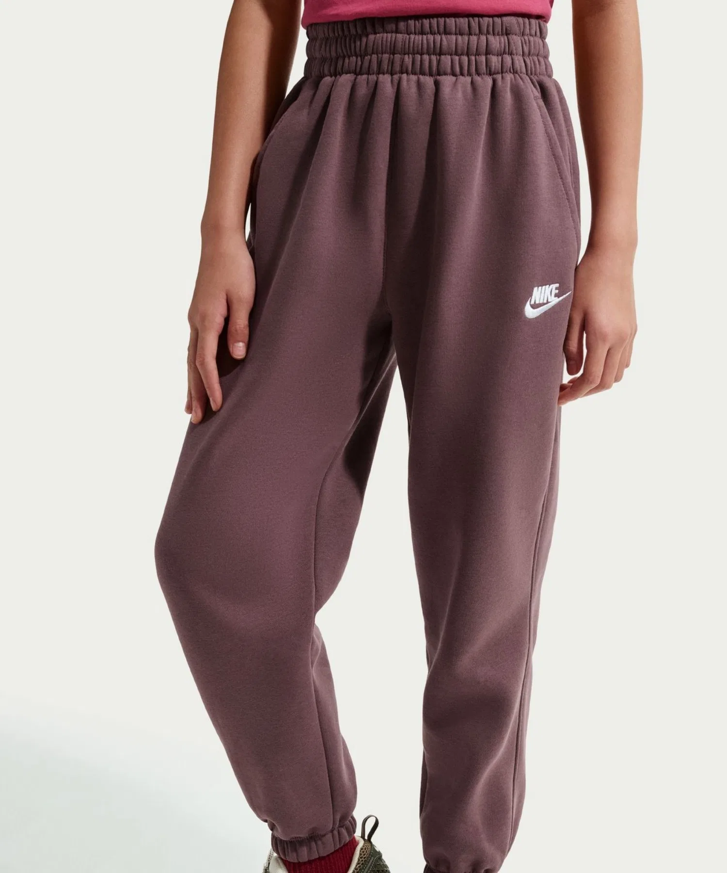 Детские брюки NIKE YTH GIRL'S NSW CLUB FLEECE LOOSE LBR