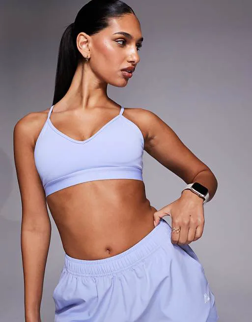 

Сиреневый спортивный бюстгальтер с легкой поддержкой Montirex Icon Strappy 3.0