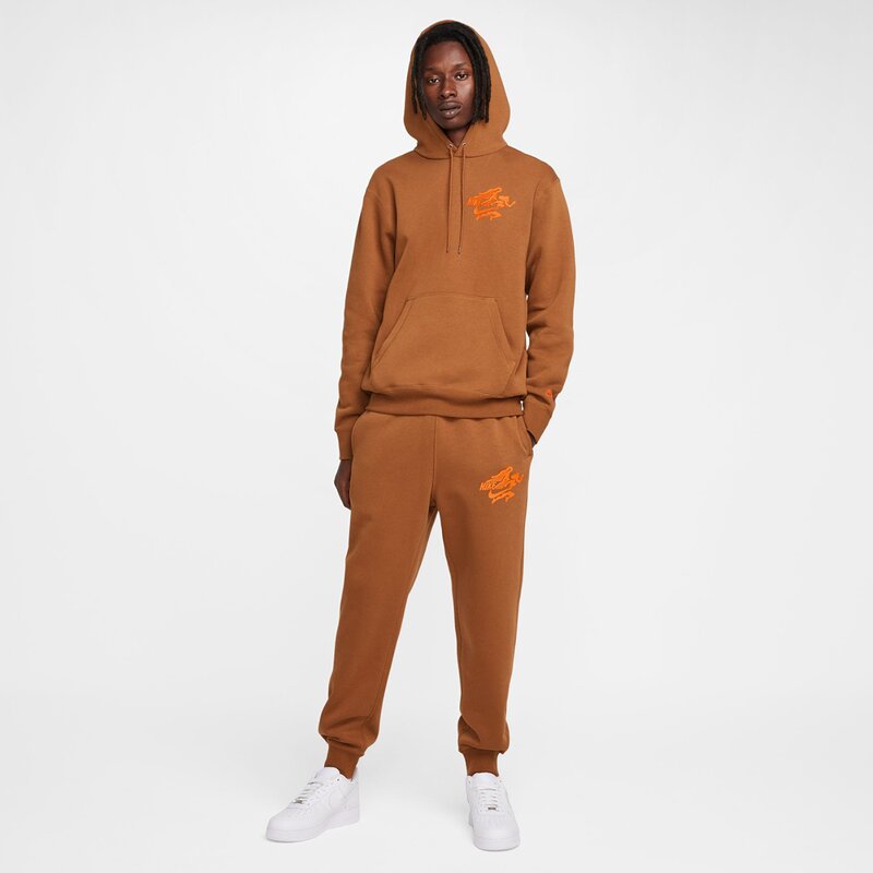 Рубашка спортивная клубная толстовка с капюшоном Nike, мультиколор — фото 3