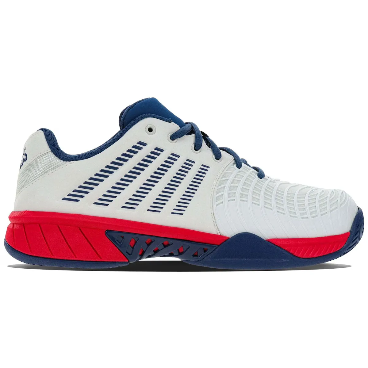 

EXPRESS LIGHT 3 K·Швейцарские мужские теннисные и падель-туфли K-Swiss, белый/синий