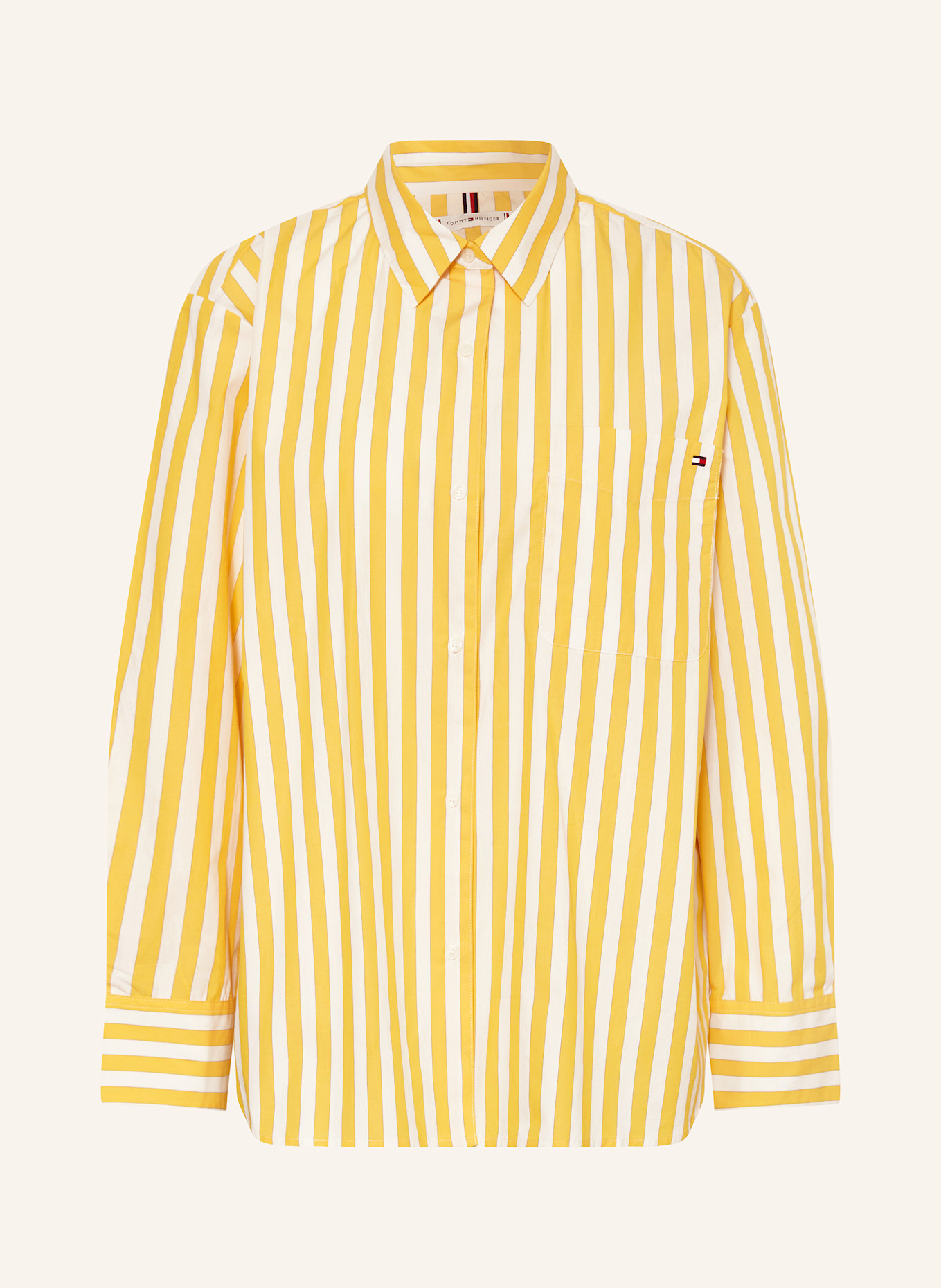 

Рубашка блузка Tommy Hilfiger, мультиколор