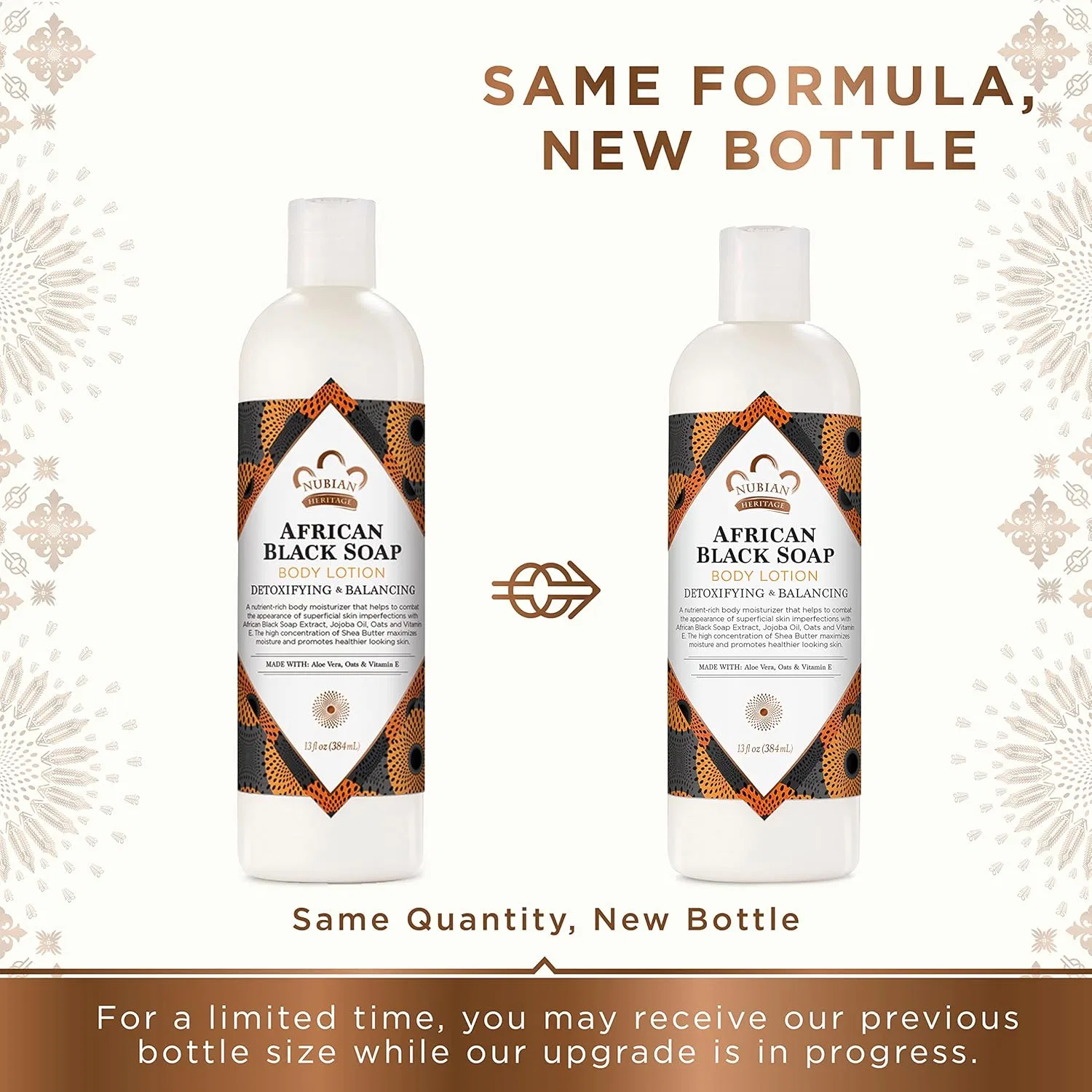 Лосьон для тела African Black Soap Nubian Heritage 384 мл — фото 3