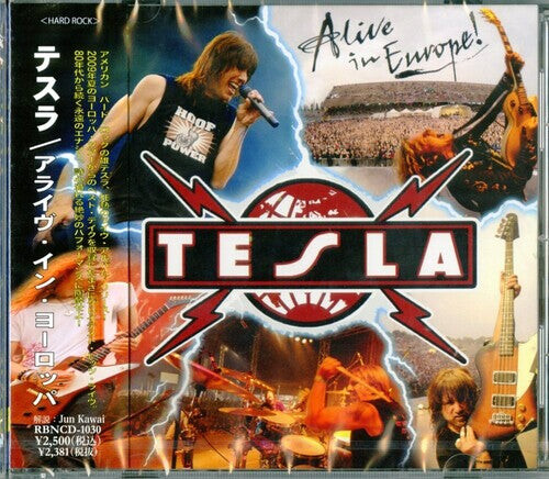 

CD диск Tesla: Alive in Europe