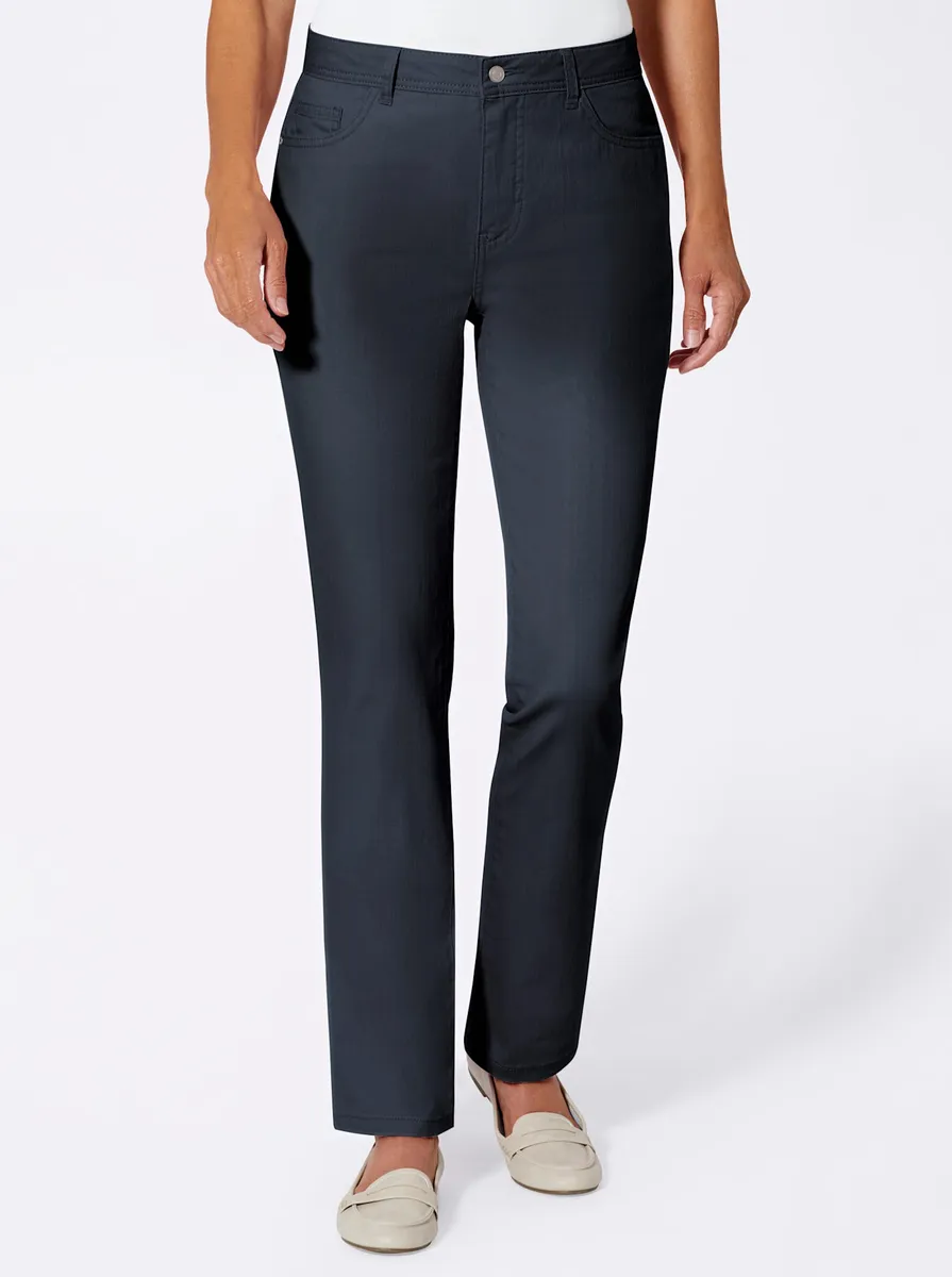 

Удобные джинсы в стиле casual (1 шт.) Casual Looks, цвет морской волны