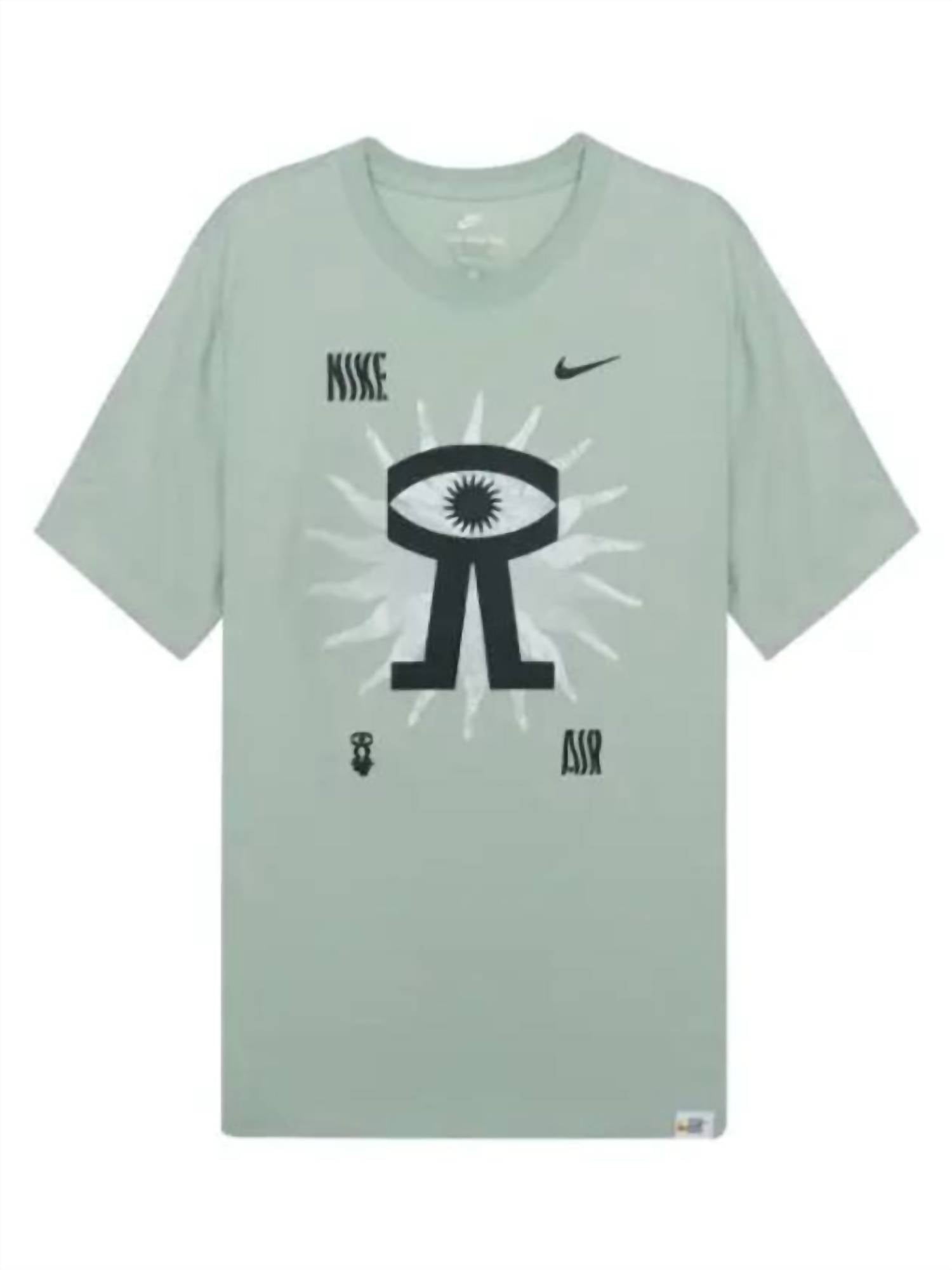 

Мужская футболка Air цвета морской волны Nike, цвет sea green