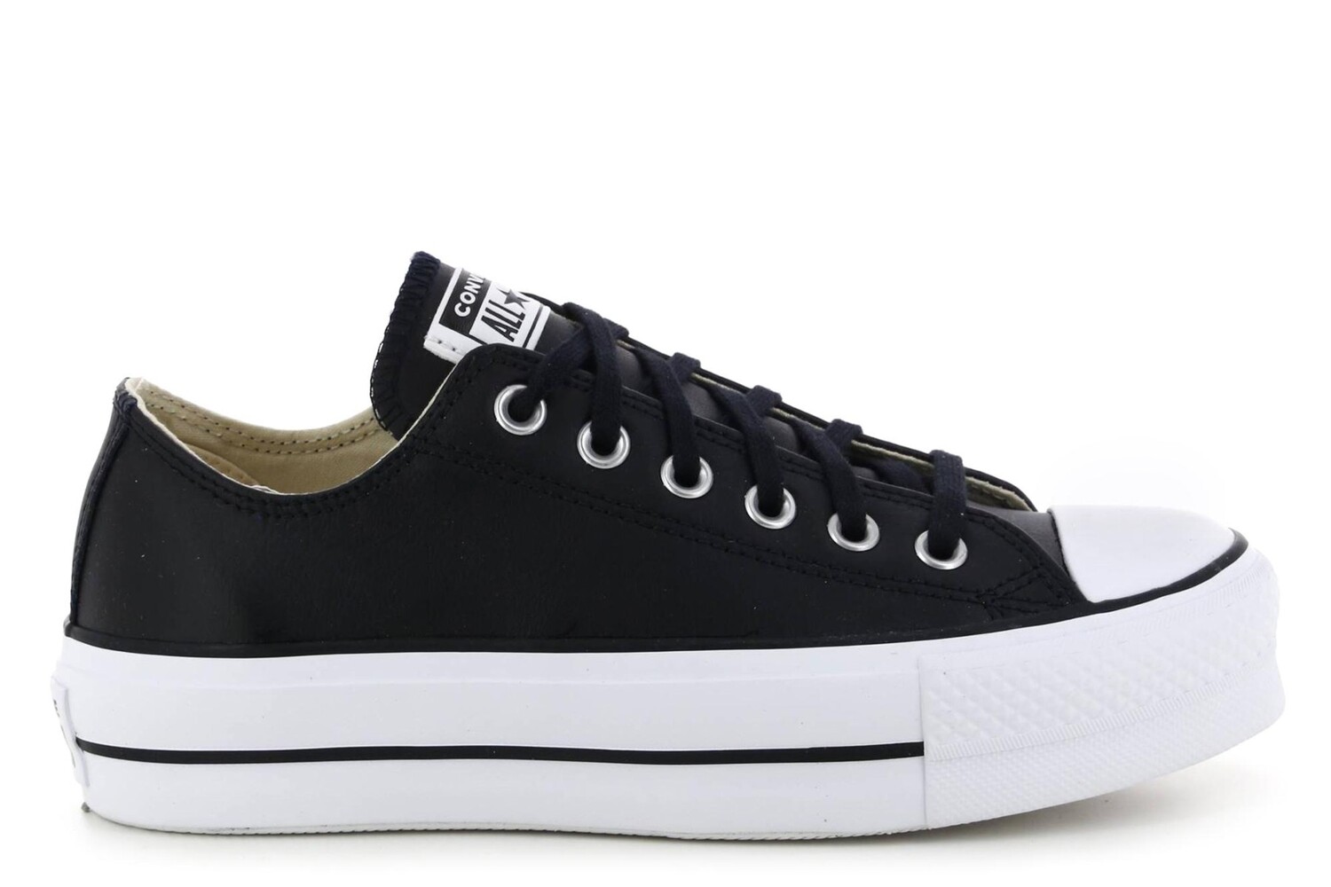 Кроссовки на платформе Chuck Taylor All Star Lift Ox Converse, черный