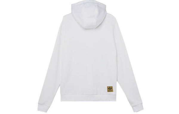 Толстовка adidas originals logo Sports Drawstring White, белый — фото 2