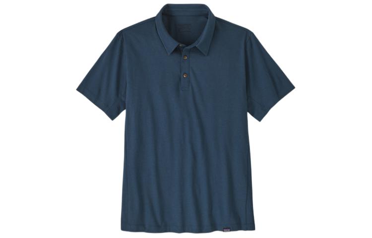 

Футболка поло Essential мужская Patagonia, цвет Tidepool Blue