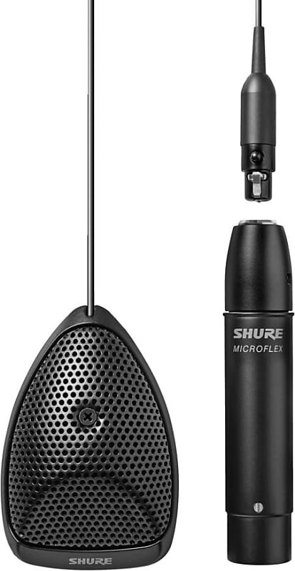 

Микрофон поверхностный Shure MX391/O Microflex Omnidirectional Boundary Mic with 12' 3-Pin XLR Cable