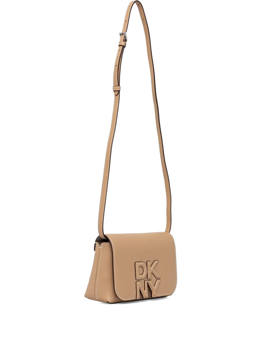 

Сумка через плечо с логотипом Nicole DKNY, коричневый