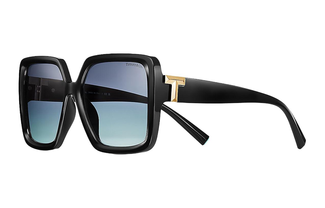 

Солнцезащитные очки с переoversize-оправой и тонированными линзами TIFFANY & CO.