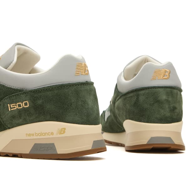 Кроссовки 1500 New Balance, kombu зеленый, sea spray & harbor mist — фото 4