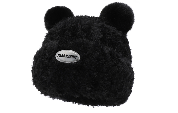 

Плюшевый вязаный головной убор унисекс FREE RABBITⅡ