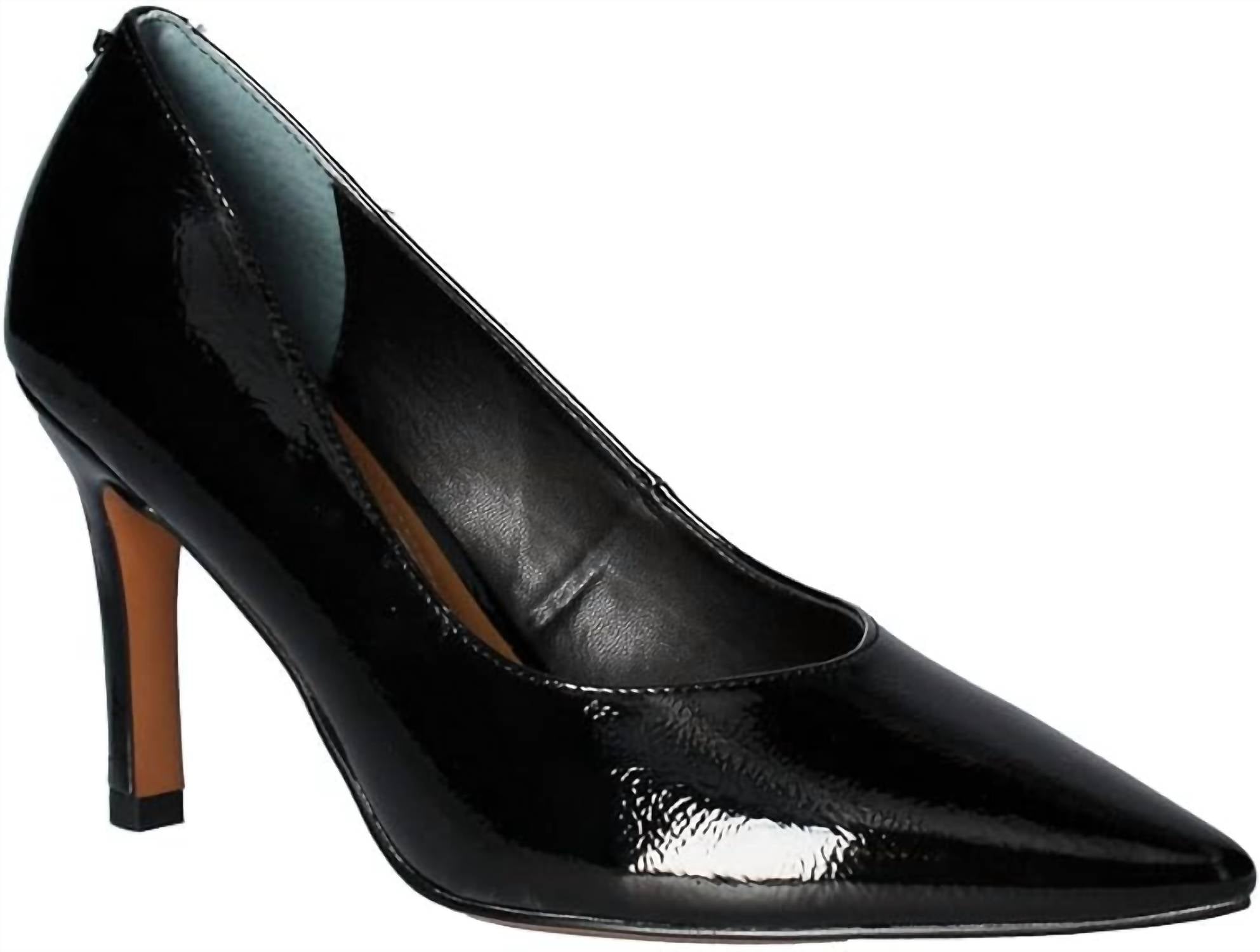 Женские туфли Phoebie Pump из черной лакированной кожи J. Renee — фото 2