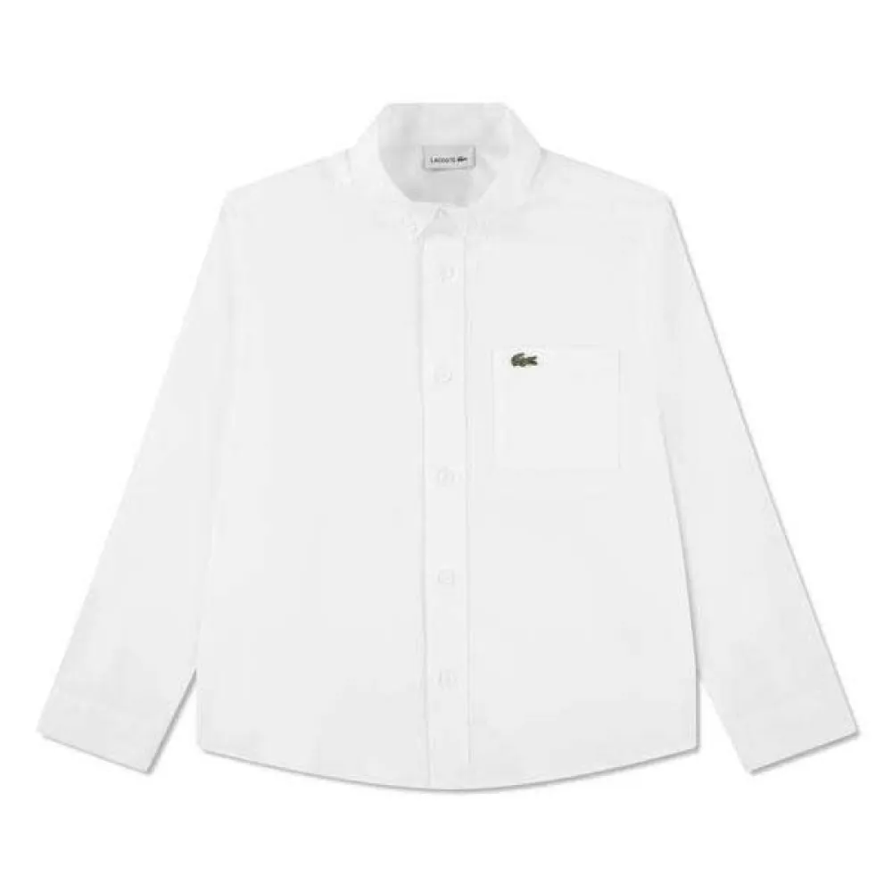 Детская футболка с длинным рукавом Lacoste 847148 Lacoste kids, белый