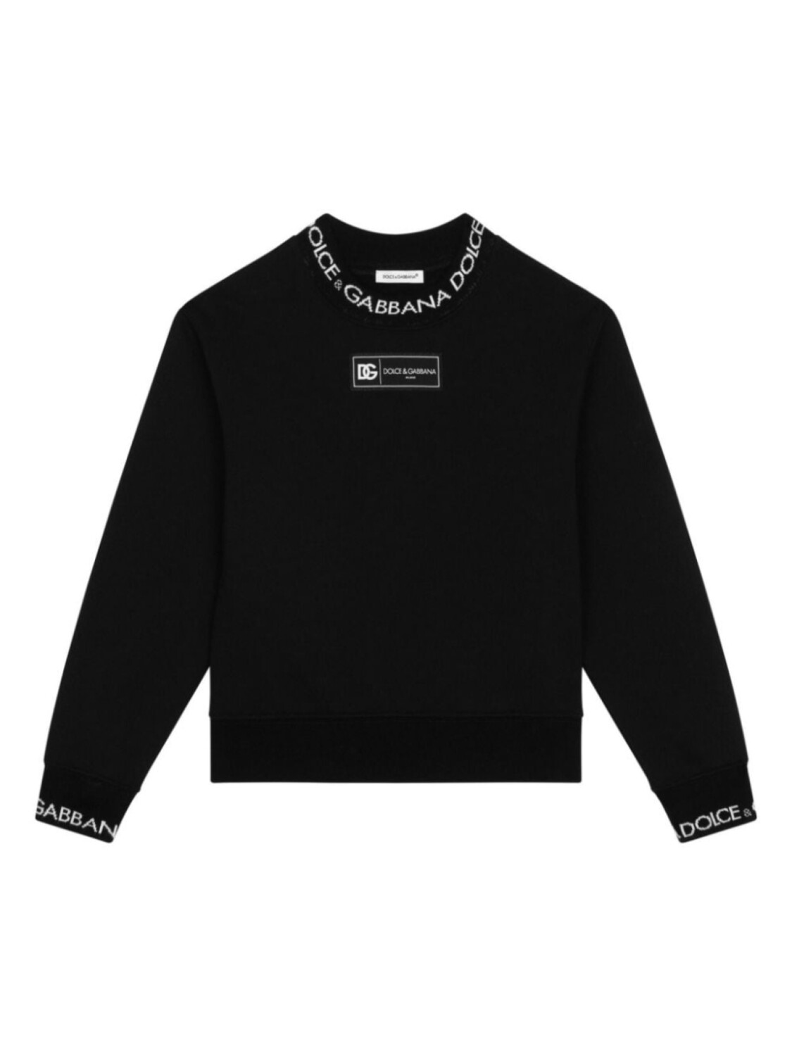 

Dolce & Gabbana толстовка с логотипом, черный
