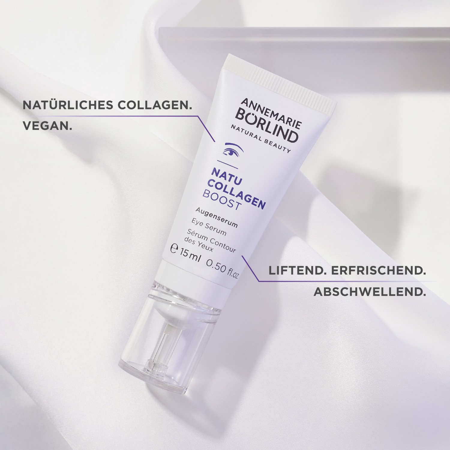 Крем для лица Annemarie Boerlind — Natucollagen boost , объем, 15 мл — фото 4