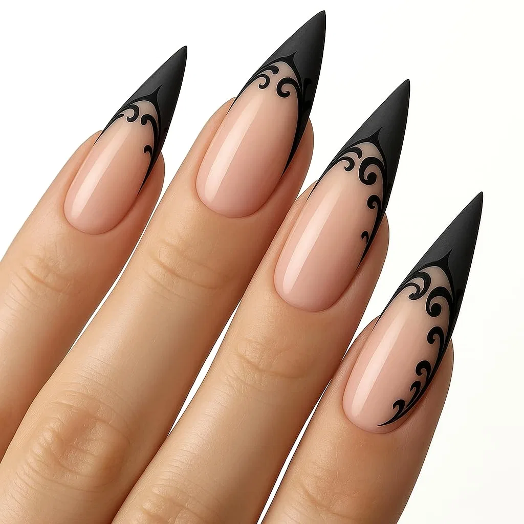 Двойные формы для наращивания ногтей XXL Stiletto Sandwich, 30 шт. Color Your Nails — фото 2